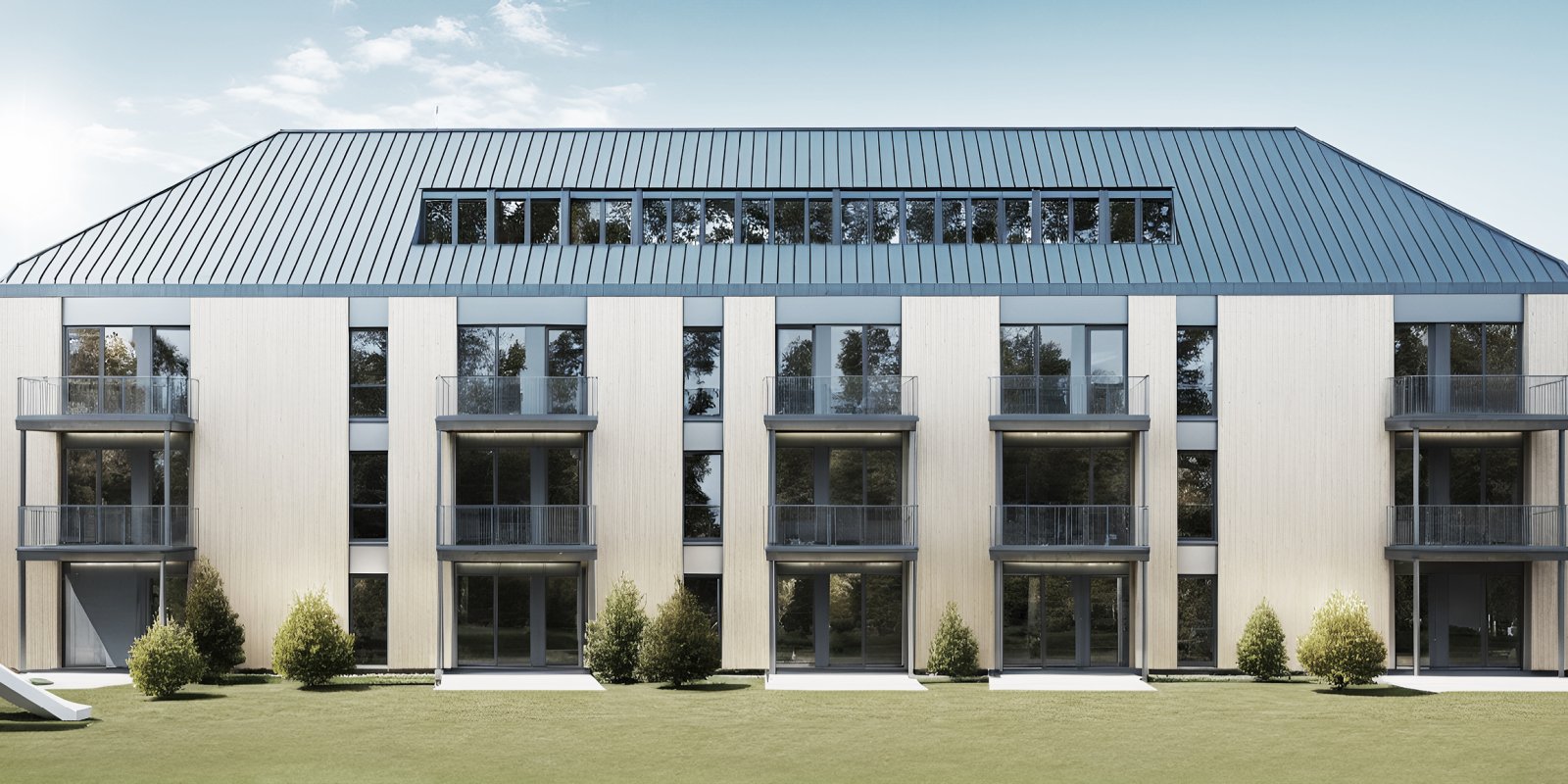 Ansicht Gefördertes Wohnbauprojekt in Leutershausen