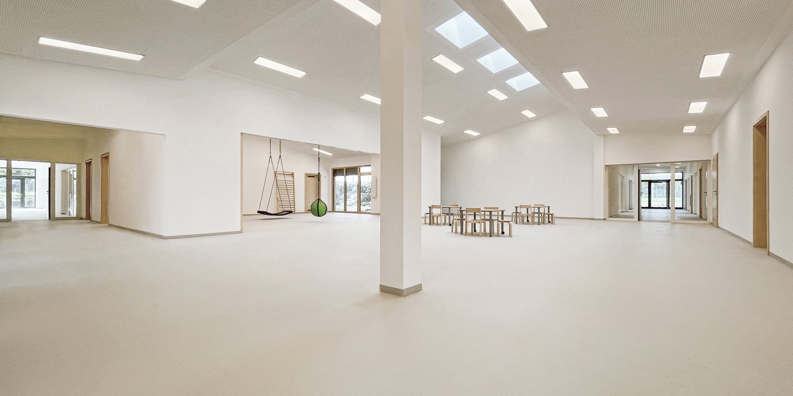Kindertagesstätte Gemeinde Schnelldorf Holzbau KFW 40