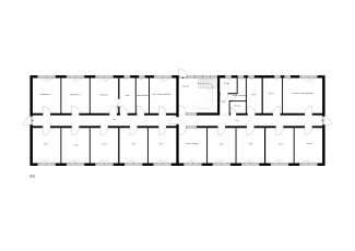 Grundriss Bürogebäude in Kirchberg an der Jagst in KFW 40